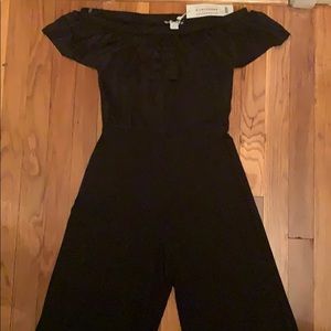 NWT Off The Shoulder One Piece Jumpsuit